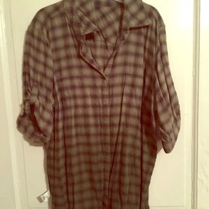 Women’s large flannel